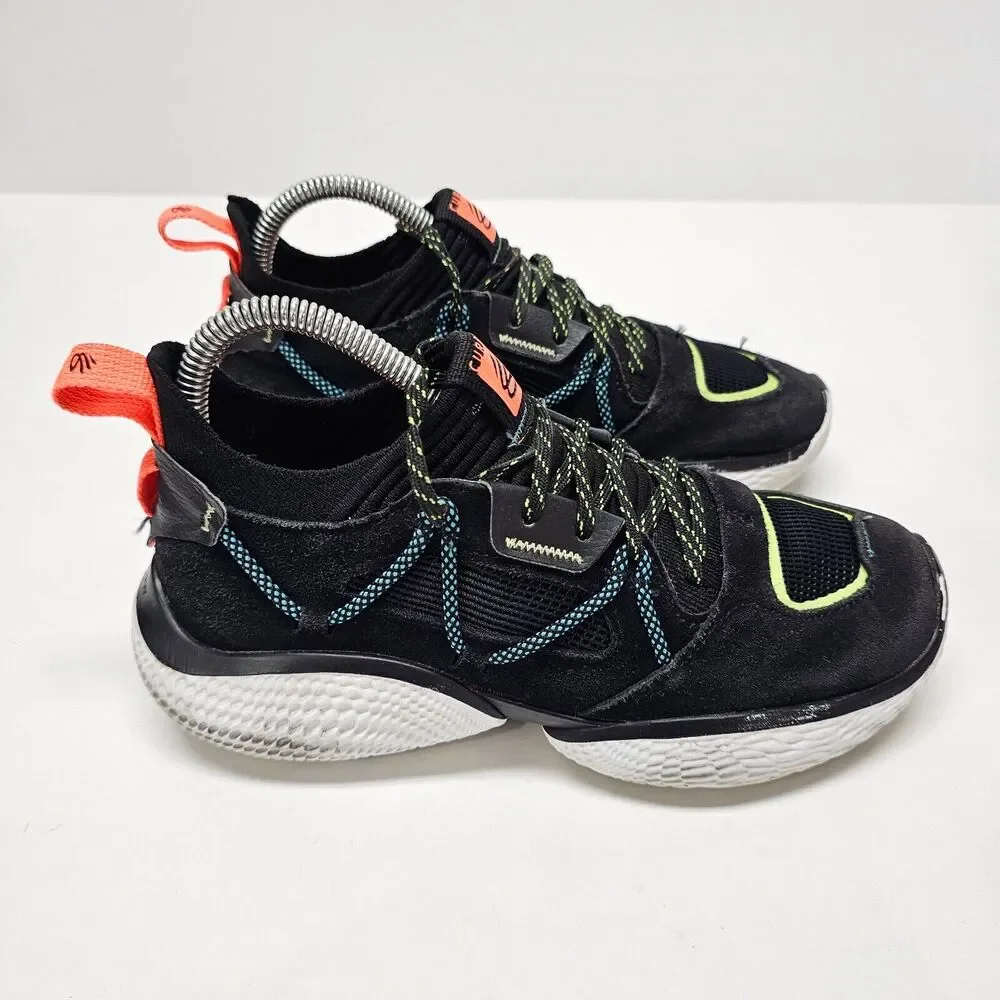 Under Armour Mens 5.5 Curry‎ Flow Cozy Low Black Basketball Shoe